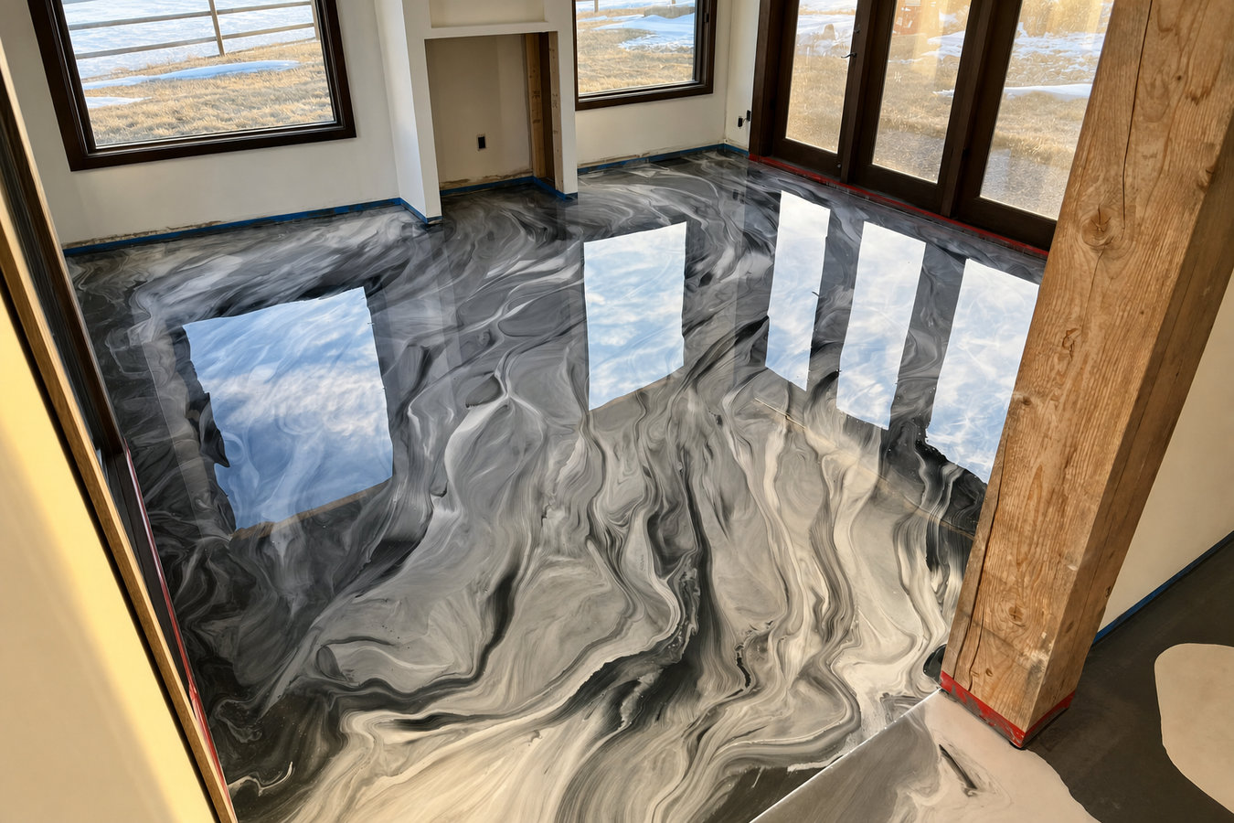 Metallic Epoxy Flooring